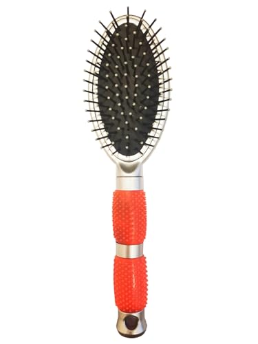 Super Mundo - Cepillo de pelo con cerdas de plástico, cepillo multiusos para el peinado diario, para un cepillado sin tirones(96346)