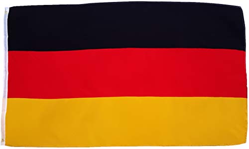 Buddel-Bini Flagge Fahne ca. 90x150 cm : Deutschland BRD Deutschlandflagge Deutschlandfahne Nationalflagge Nationalfahne