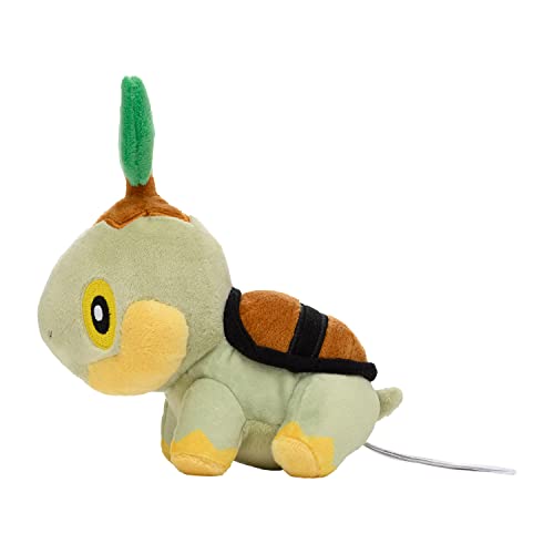 Peluche Tortipouss compacte pour compléter la collection Pokémon Fit