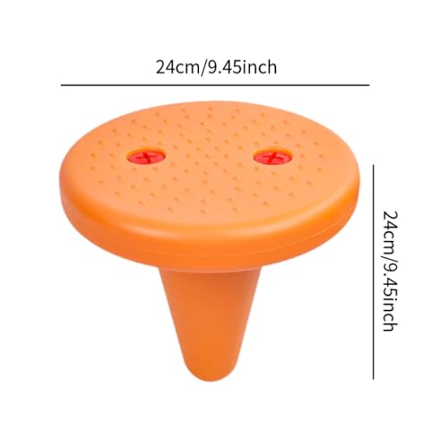 Image of CALANDIS Wobble Kids Stool for Classroom Seating Flexible Seating Stool for Classroom Orange | Stools | Furniture | Kids & Teens at Home