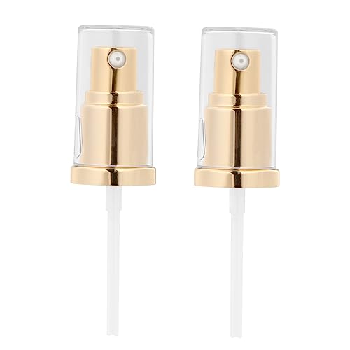 FRCOLOR 2pcs Foundation Pump Head Replacement Pumps for Liquid Makeup Luxury No Contamination