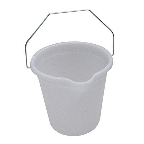 Carrefour CAR1005/E - latas y Cubos (Blanco, plástico, Acero Inoxidable, Acero Inoxidable)