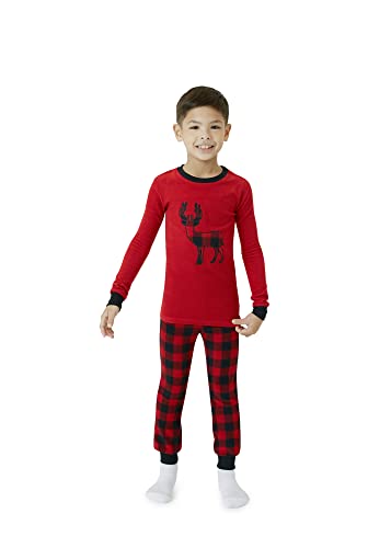 Eddie Bauer Matching Family Holiday Pajama Set – Christmas Morning Holiday Card Pajamas – Men, Women, Kids, Infant Toddler, Size Small, Red #TOP3
