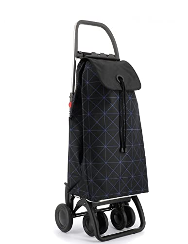 Carro Rolser I-MAX Star 4 Ruedas 2 Giratorias Plegable Azul