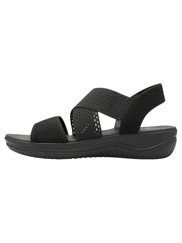 Sandales plates Jana Coshy vegan et extensibles pour femme