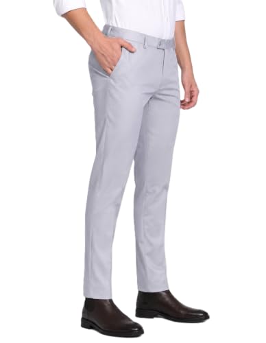 Image of Men's Slim Fit Formal Trousers | Office & Business Wear Pants For Men