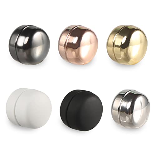 Hijab Magnetische Pins, 6 Stück Magnetische Schal Brosche Perle Runde...