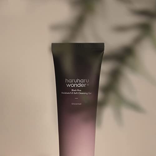 Haruharu 1097949802 Wonder Black Rice Moisture 5.5 Soft Cleansing Gel 100Ml Fermented Black Rice Face Wash Foam Cleanser thumb #2