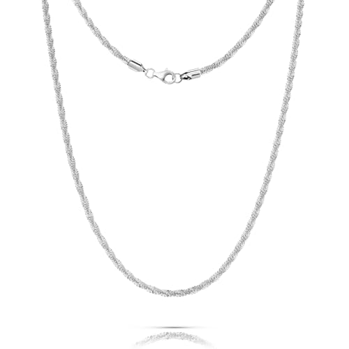 Collier chaîne en argent femme SIUMAL bijoux tendance pour le quotidien
