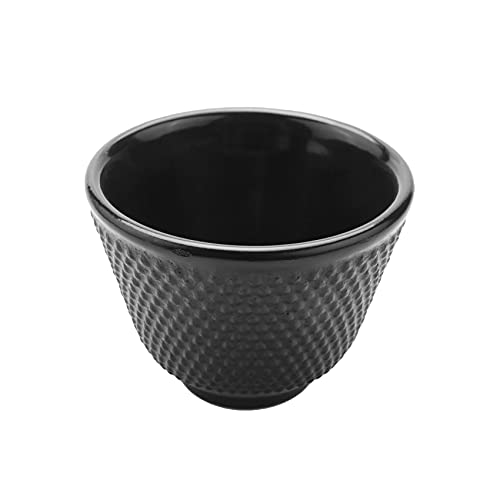 Wanjorlay Cast Iron Teacups Set Tea Cups Drinkware Chinese Handmade Coffee Tools Health Care Polka Dot Iron Cup Iron Pot Retro Cup- Teacups Set #TOP6
