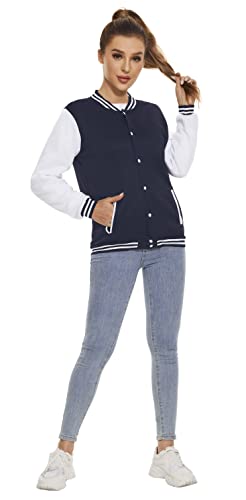 Image of Yuji Itadori Women Varsity Jacket Baseball Lightweight Outwear Fleece Coat Button Down Clothes