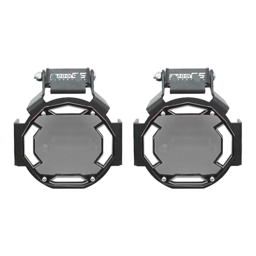Grille phare moto pour l'aventure en R 1250 GS Rally et R1200GS ADV