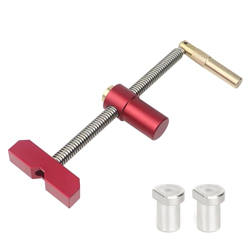 Woodworking Desktop Clip Fast Fixed Clip Clamps Brass Fixtures Vises For 19/20MM Dog Hole Woodworking Benches Tool