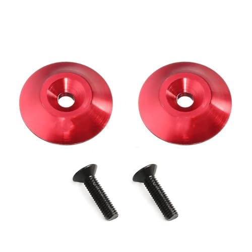 Rondelles aluminium vis M3 joint de carrosserie haute résistance mécanique couleur rouge