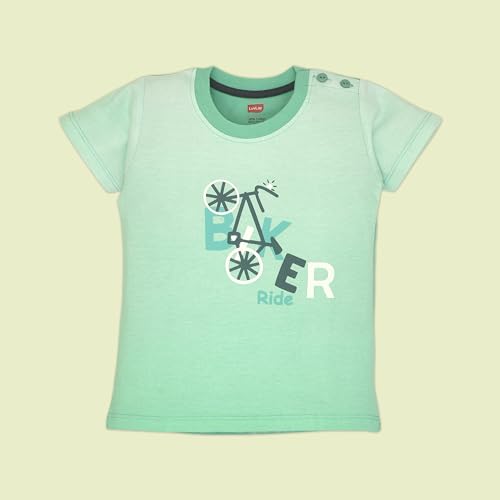Image of LuvLap Baby Boys Regular Fit 100% Cotton Full Sleeves Boys T-Shirt Set Pack of 3