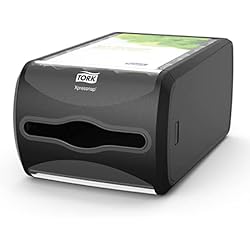 Dispensador De Servilletas Automatico Tork Xpressnap 272511 Dispensador de servilletas para mostrador / Ideal para restaurantes / Compatible con el sistema N4 / Negro