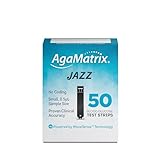 AgaMatrix 50 Piece Jazz Test Strip, 0.05 Pound