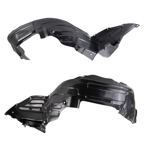 Image of TRQ Front Inner Fender Liner Set Compatible with 1995-2000 Lexus LS400 LX1250107 LX1251107