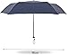Portable Umbrella for Travel Portable Folding Umbrella Vented Umbrella Windproof Travel Business Umbrella Fashion Simple Umbrella Outdoor(D)