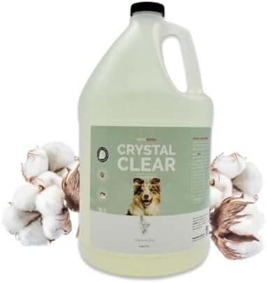 Bark2Basics Crystal Clear Dog Shampoo, 1 Gallon | All Natural Ing...