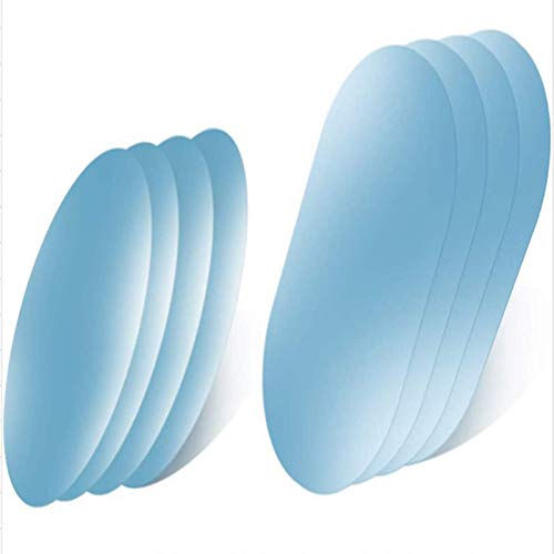 Anti Fog Film,Car Rearview Waterproof Anti-Fogging, Mirror Rainproof,Anti-Glare Side Mirror Window Protector Square Film,Anti- Fog Clear Car Rearview Mirror Accessories (8packs)