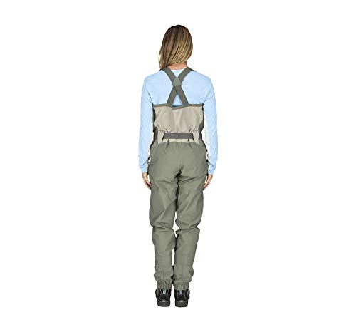 Simms Womens Freestone Stockingfoot Chest Fishing Waders, Fly Fishing, Striker Grey, X-Large #TOP3