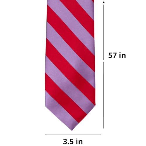 Image of tiemart Men's Striped Tie Standard Length