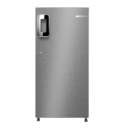 Image of Bosch 226 L, 4 Star, Single Door Refrigerator with Industry's largest vegetable box & largest Beverage space (CST22S24NI, Fine Steel) | 18 Hour Cooling Retention during powercut, 2.5x Faster Cooling