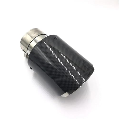 Puntas de escape de acero inoxidable 304 y carbono brillante para acabados premium