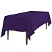 LinenTablecloth 60 x 102-Inch Rectangular Polyester Tablecloth Purple
