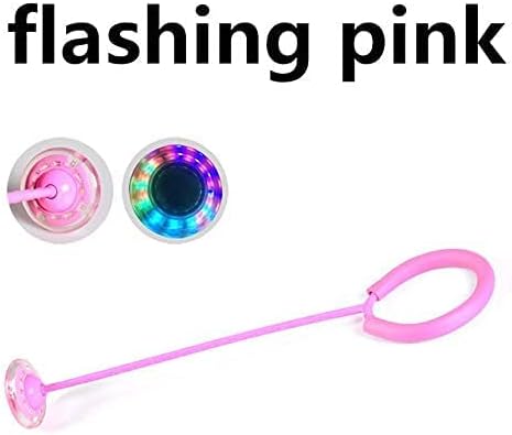 Miniatura 3 de Bola deportiva para saltar al tobillo bola de salto intermitente para niños y niñas juguete de fitness regalo de Navidad 5 colores 2 piezas verde, 2