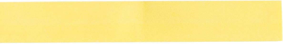 Brady Authentic (M21-250-C-342-YL) PermaSleeve Heat Shrink Tubing for Control and Electrical Panels, Wire Harness, BlackonYellow-For M210, M210-LAB, M211, BMP21-PLUS and BMP21-LAB Printers, .439"W 7'L