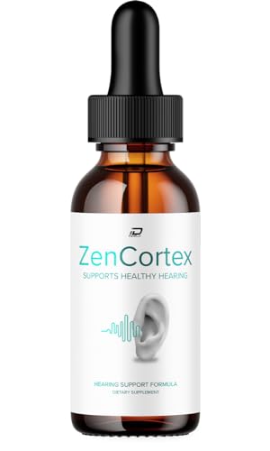 Indelo ZenCortex Tinnitus Ear Drops - Zen Cortex Liquid Drops Reviews ZenCortex Drops for Ear Relief (1 Pack - 1 Month Supply)