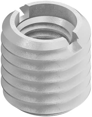 Standard Wall Self Locking Thread Insert, M8-1.25 Int Thrd Sz, 316 Stainless