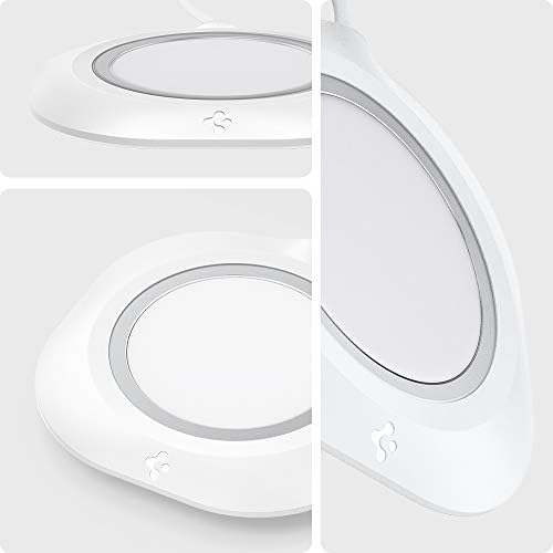 Spigen Mag Fit Designed for MagSafe Charger Pad Case Compatible with iPhone 12/12 Mini/12 Pro/12 Pro Max (Charger Not Included) - White