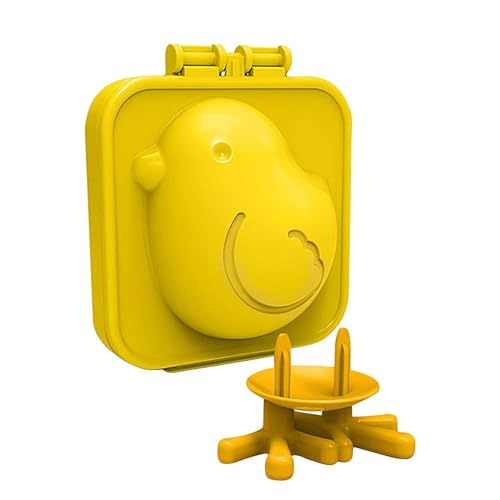 Molde moldeador de huevos duros – Moldeador de huevos para desayuno, molde de huevo de bola de arroz | Moldeador de huevos cocidos para niños, molde creativo para huevos cocidos Diyy Chick para desayu