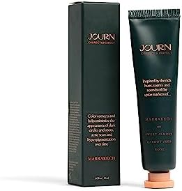 JOURN Marrakech Orange Color Corrector, Orange Concealer for Dark Circles/Under Eye Concealer, Scars, Hyperpigmentation - Medium to Deep Skin Tones Face Makeup - Vegan, Gluten, Cruelty Free (12 ml)