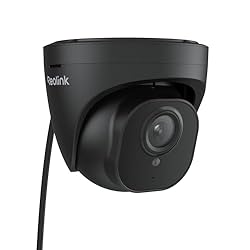 Reolink 5MP PoE Camara Vigilancia Exterior con Det...: Detección Inteligente de Personas/Vehículos/Mascota: basado en la tecnología de detección de movimiento inteligente, esta cámara IP PoE puede identificar personas y vehículos y mascota entre todos los movimientos. Reciba alertas cuando una persona o ...