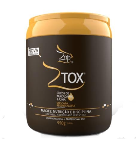 ZAP Ztox Mascara Régenération Huile de Macadamia & Chia, 950 g Nutrition