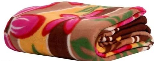 LightWeight Printed Fleece Blanket, Bedsheet for All Seasons Super Soft Plush and Luxurious AC Blanket Warm & Cozy, multi color, breathable (B0B8JH4MB4) Amazon Price History, Amazon Price Tracker