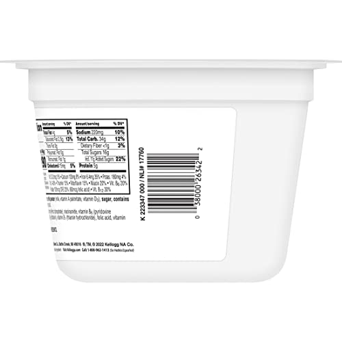 Frosted Flakes Insta-Bowls Cold Breakfast Cereal, Instant Cereal, Kids Snacks, Original (6 Cups) #TOP6