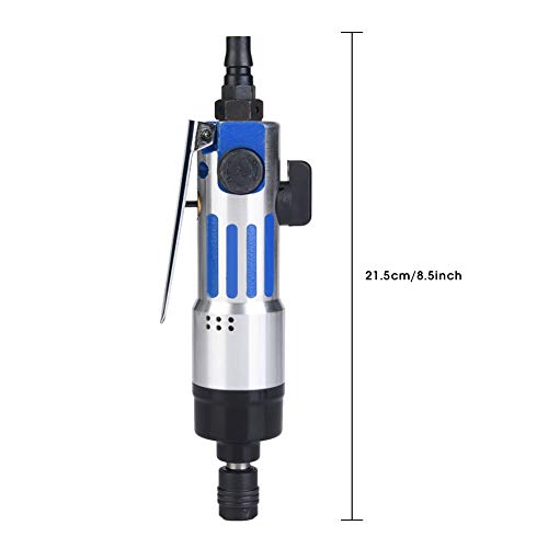 Jectse JECTSEHZR9KUES8T Pneumatic Screwdriver, 1/4 Inch Air Straight Pneumatic Screwdriver With Screwdriver Bit And Hook, 9000Rpm Air Screwdriver Mini Power Tool Screw Driver Tool Pneumatic Screwdriver Kit thumb #6