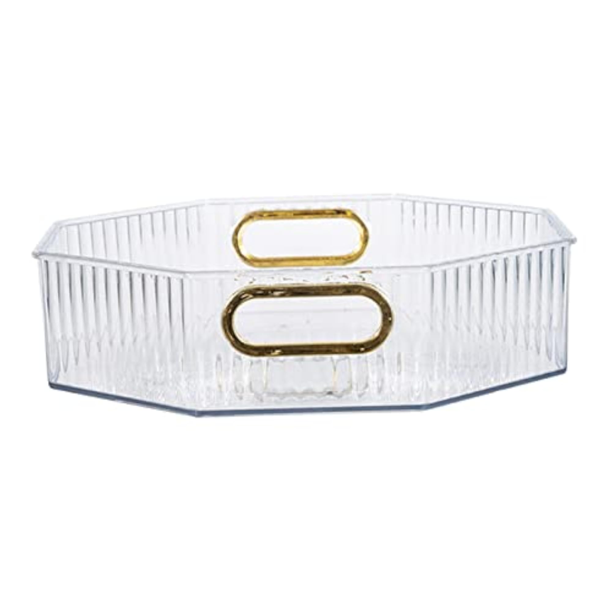 360 Rotation Vanity Cosmetics Tray, 2 Pcs Set