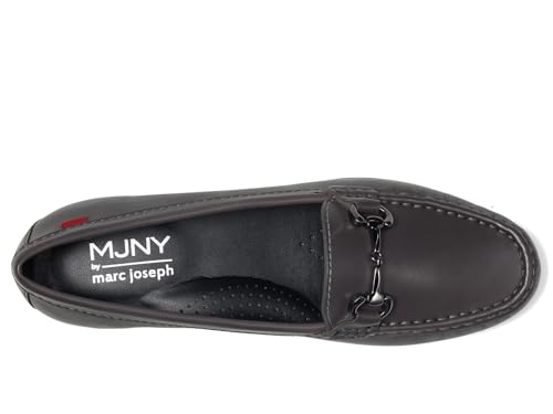 Image of Women's Genuine Leather Slip on Buckle Loafer