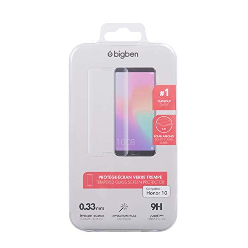 Bigben Connected Protège écran en Verre trempé pour Honor 10