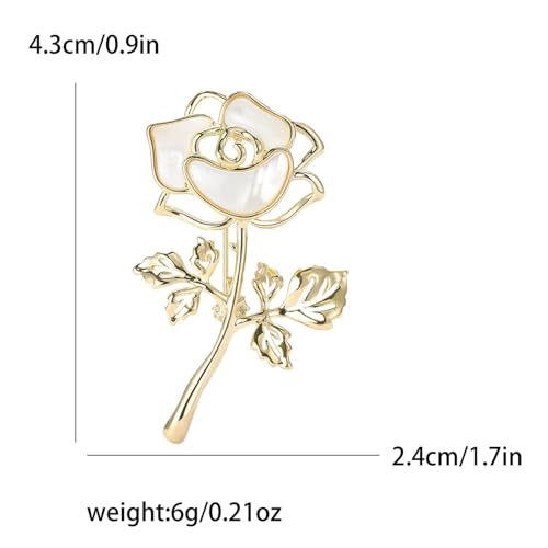 Image of SYWDUDUCLT Fashion Elegant Brooches for Women Brooch, Suitable For Party And Daily Wear On Many Occasions