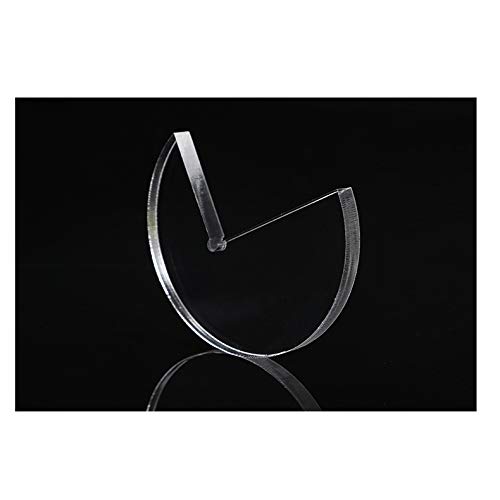 一心斎 印矩 文鎮 篆刻用品 書道用品 - 透明な材料 アクリル製 印を押すときに定規の役目をします O型