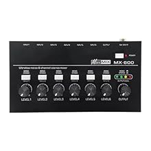 The digital mixer uses the latest 5V power supply mode, so it no longer restricts the application scenarios. Highest - quality even at maximum- output level. Input Level control for each channel. High-quality components and exceptionally rugged- cons...
