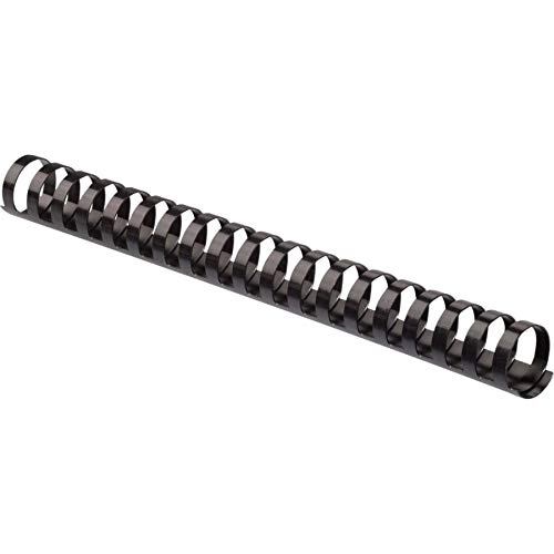 image for Fellowes Plastic Comb Bindings, 1 Inch, 200-Sheet Capacity, Black, 10 
