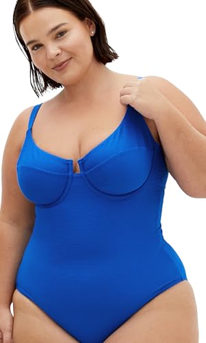 City Chic Women's 1 Piece Swimsuit-Alicante Underwire